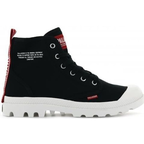 Palladium HI Du C U Pampa Hi Dare Støvler Sort - Tekstil - Unisex - Voksen Svart 44