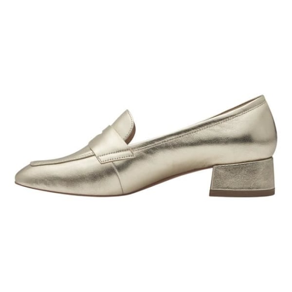 Loafers dam - TAMARIS - 24309-42 Guld - Platt klack - Läder Guld 38