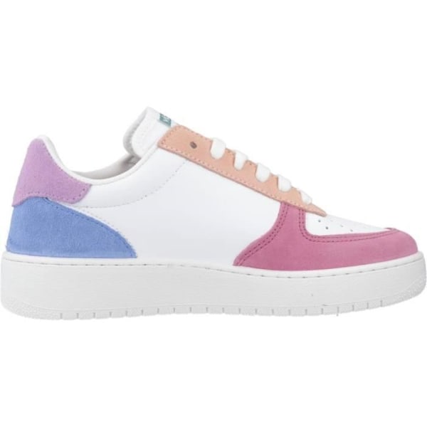 Victoria Sneaker med snörning - VICTORIA - 118872 - Rosa - Läder - Dam Rosa 36