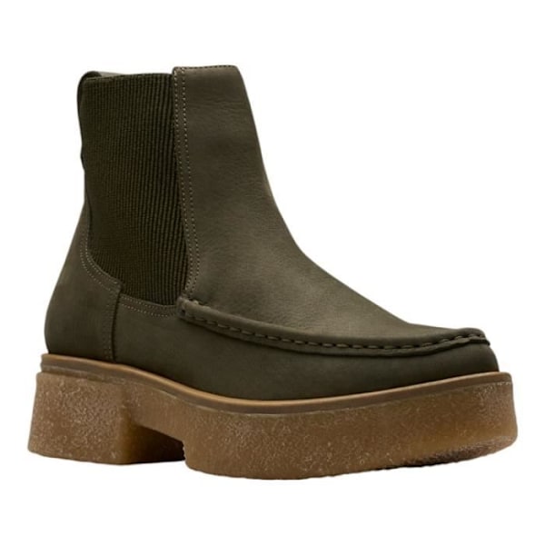 Stövletter - Clarks - LINOSO TOP - Grön - Platt klack - 5 cm - Resår Grön 38