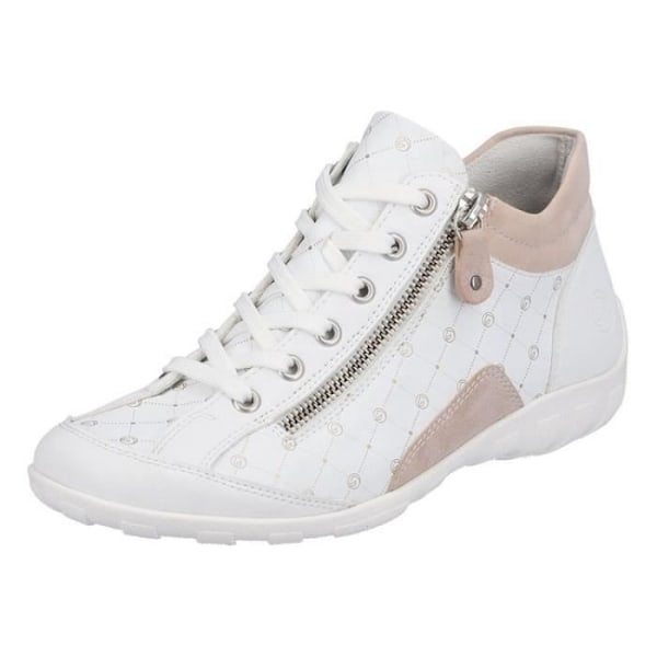 Sneakers dam - REMONTE R3496 - Platt klack - Vit Vit 38