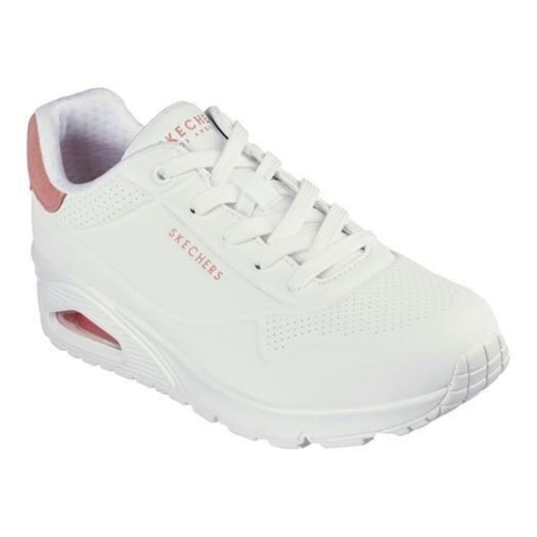 Sneakers - SKECHERS - UNO - POP BACK Vit - Platt klack - Snören - Syntet - 38