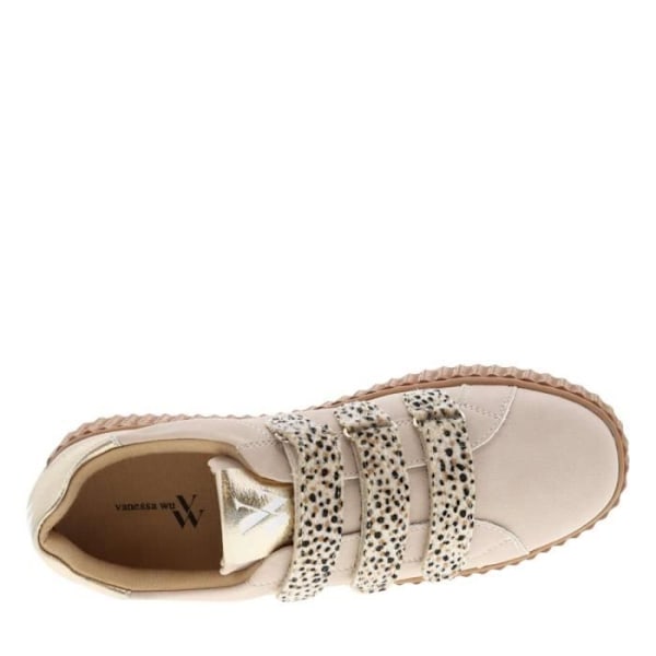 Sneakers med platt klack Beige 40