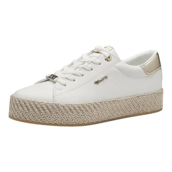 Sneakers - TAMARIS - 23713-42 Vita - Spetsar - Platta - Dam Vit 36