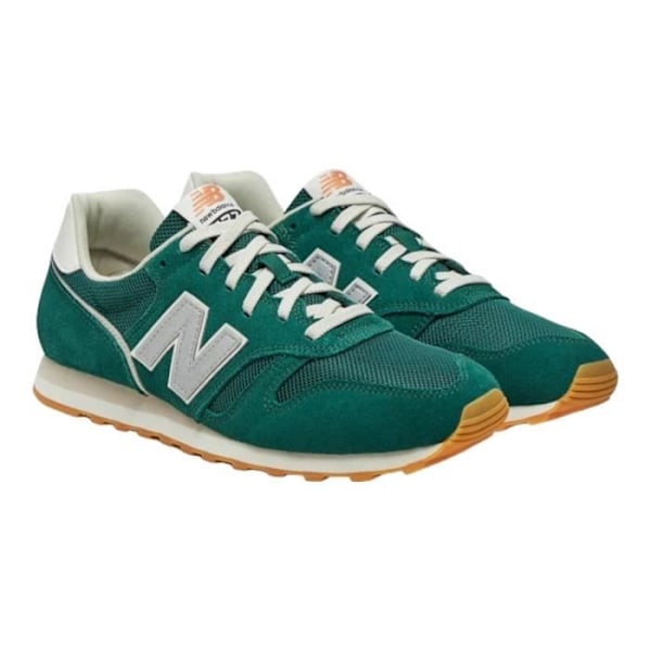 Sneakers för män - New Balance ML373 Grön - Platt klack - Läder Grön 44