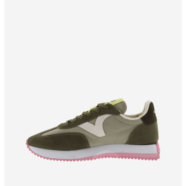 Victoria Cosmos sneakers i nylon og ruskind til kvinder kaki 39