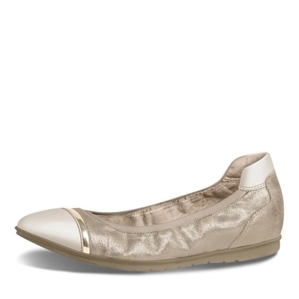 Ballerinaer - TAMARIS - 22109-42 - Beige - Damer - 39