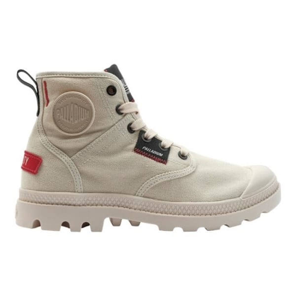 Ankelboots - PALLADIUM - PAMPA HI PATCH - Beige - Platt klack - Rund tå Beige 45