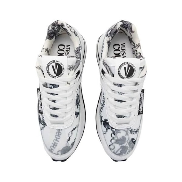 VERSACE JEANS Sneakers - 75YA3S - Hvid - Snørebånd - Syntetisk - Voksen - Unisex Vit 40