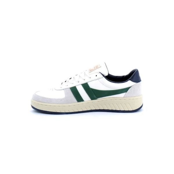 GOLA grandslam quadrant Hvide sneakers - Herrer - Snørebånd - Læder Vit/grön 44