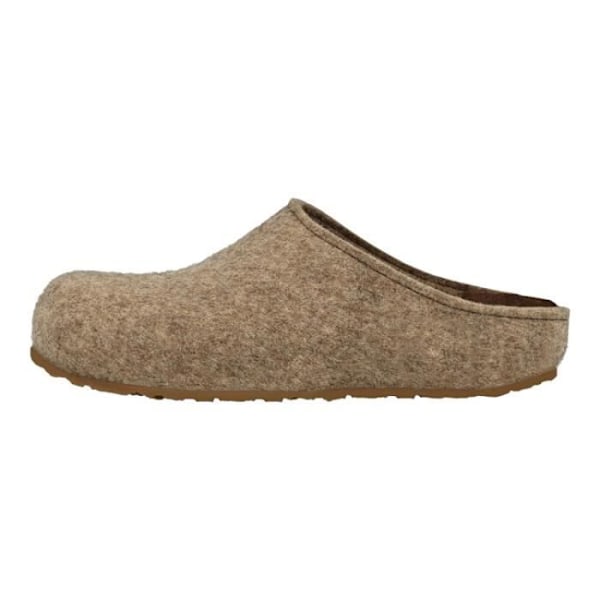 HAFLINGER uld hjemmesko - GRIZZLY MICHL Beige - Damer - Gummisål - 37