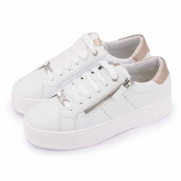 TOM TAILOR vita låga sneakers - Dam - Spetsar - Syntet Vit 39