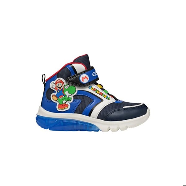 Geox Ciberdron baby boys mid-top sneakers marinblå/rylblå 26