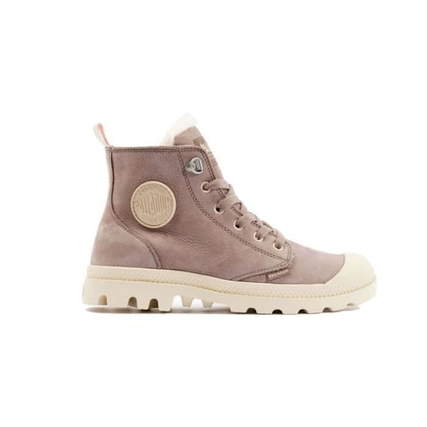 PALLADIUM Pampa Hi Zip Wl ankelstøvler til kvinder - Nubuck foret i uld - Brun-m - 37 Brun-m 38