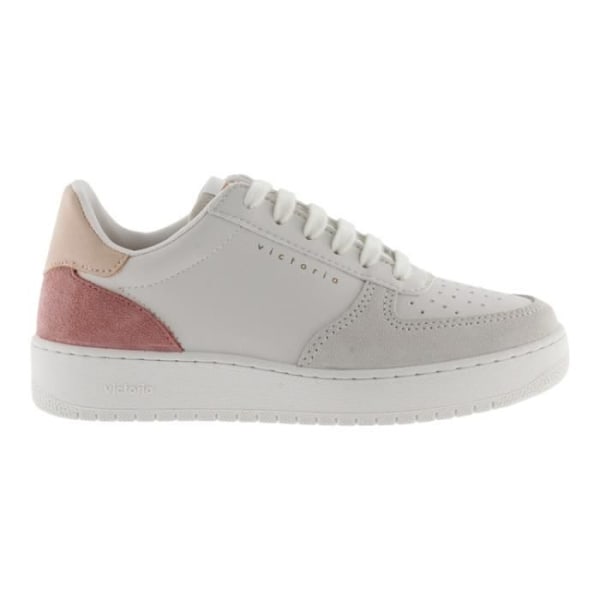 Sneakers - VICTORIA - 1258248 Vit - Platt klack - Rund tå - Läder - 41