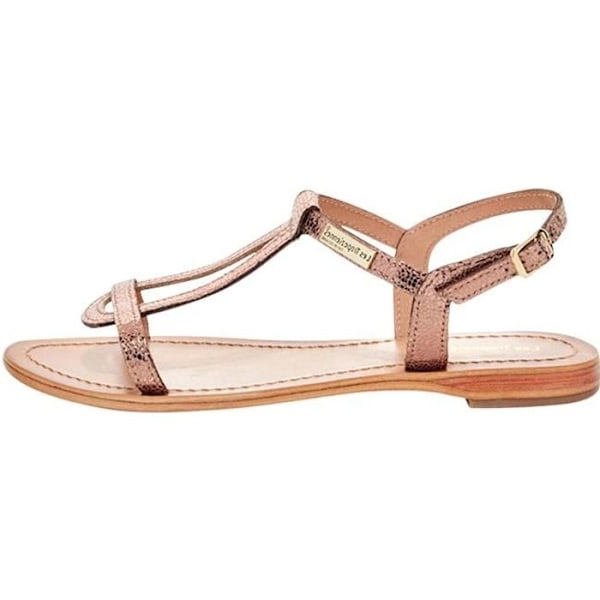 Les Tropeziennes Sandals By M. Belarbi Hamat - Dam - Läder - Rem - Brons Brons 39