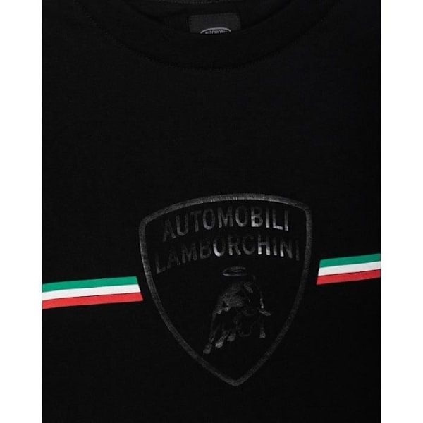 Lamborghini MAGLIETTE tshirt - LAMBORGHINI - Korte ærmer - Afrundet krave - Herrer Svart XXL