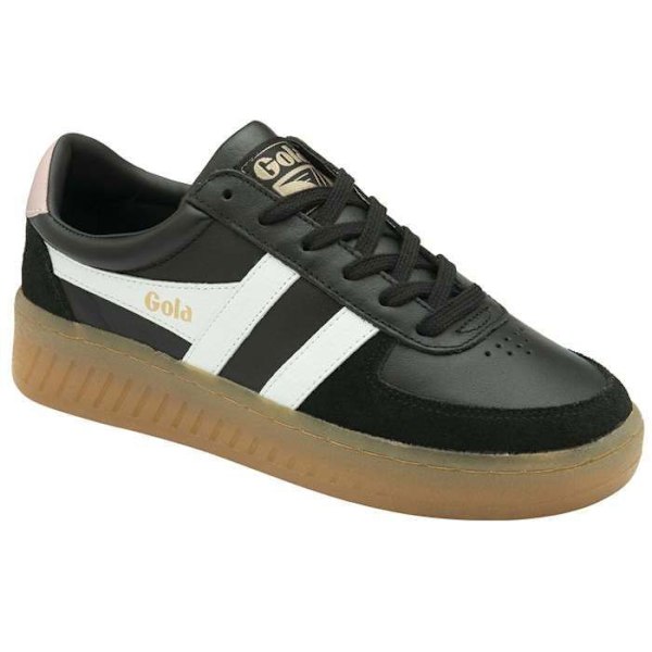 Gola Grandslam Elite damsneakers blk/wht/kritrosa/gum 40