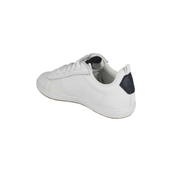 Livsstilsskor barn - Le Coq Sportif - CourtClassic GS BBR - Vit/Nattblå - Låg - Snörning Vit/nattblå 36