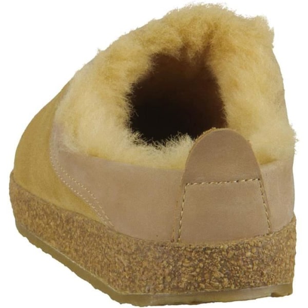 HAFLINGER tøfler i fåreskind - Snowbird - Økonomisk lyngbeige - Unisex - Str. 46 Ekonomisk ljungbeige 45