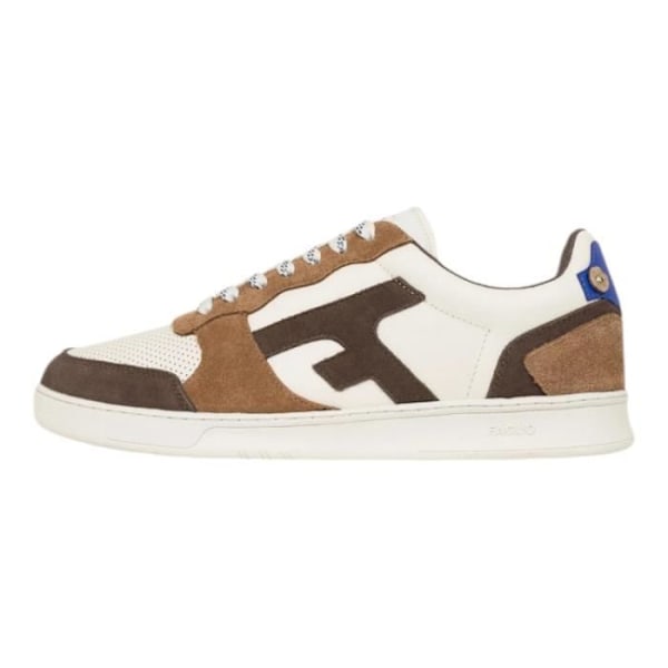 Faguo HAZEL LEATHER SUE Bruna sneakers kastanj 44