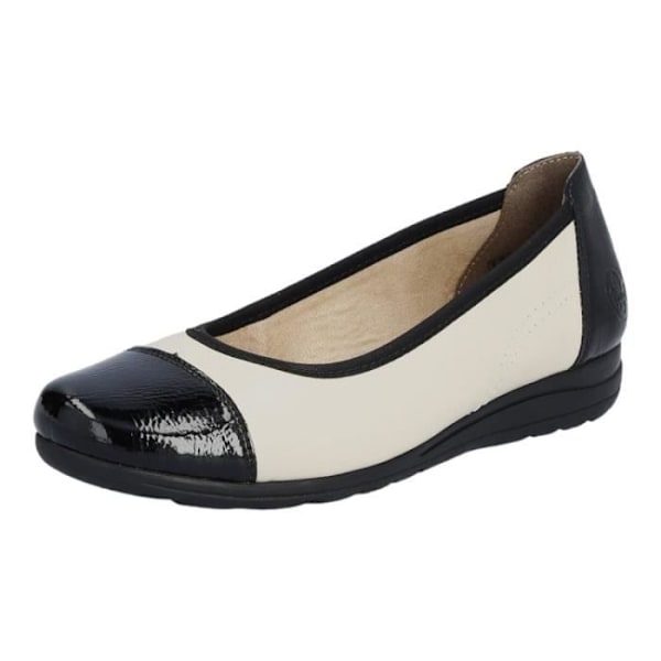 RIEKER ballerinas - L9351 Vit - Dam - Platt klack - Rund tå Vit 40