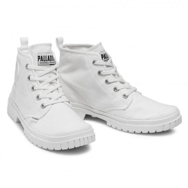 Palladium PAMPA HI höga skor - PALLADIUM - Vit - Dam - Spetsar - Textil Vit 38