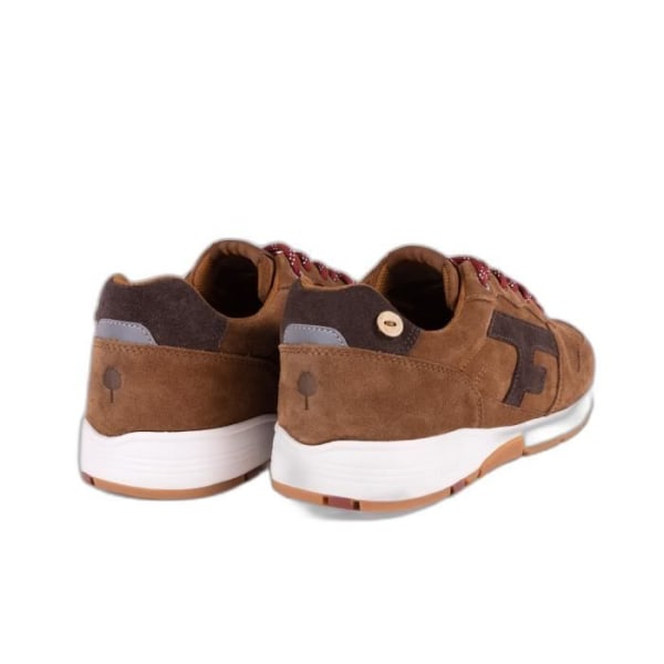 Faguo Oliven Sneakers i ruskind - Brun - 41