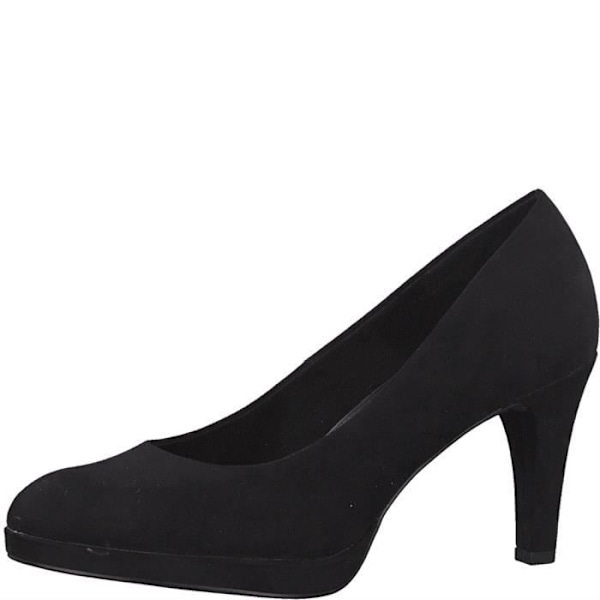 Dame Pumps - Marco Tozzi - Julia Model - 8,5 cm Hæl - Sort Svart 39