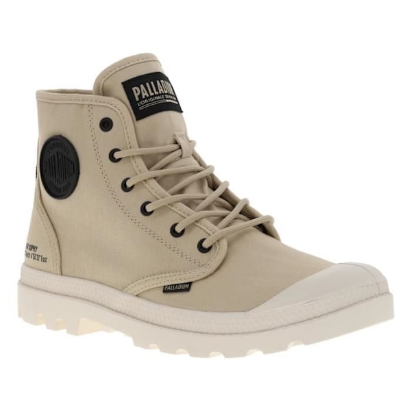 Höga sneakers - PALLADIUM - Pampa Hi Supply - Ovandel i textil - Spetsar - Beige Beige 41