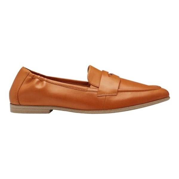 Dame loafers - TAMARIS - 24210-42 - Orange - Læder - Flad hæl - Rund tå Orange 38