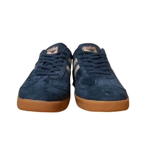 Gola Hurricane Suede Sneakers - Herre - Blå - Str. 44 Marinblå/ftr grå/khaki/gummi 42