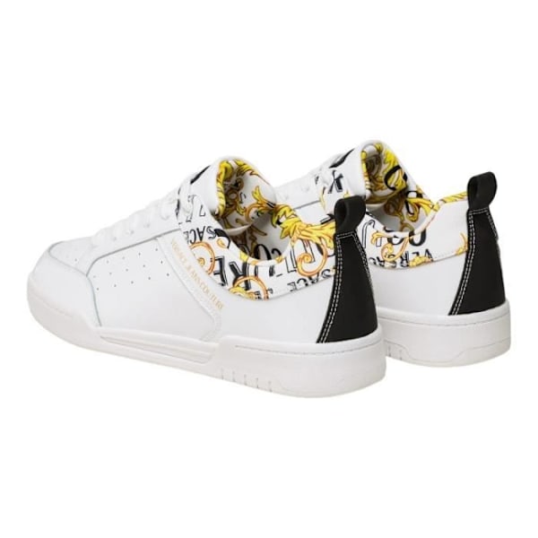 Sneakers - VERSACE JEANS - 76YA3SD6 Hvid - Flad hæl - Læder - Snørebånd - 41