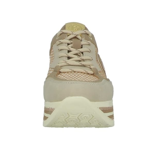 Platformsneakers til kvinder - BUGATTI - 431-88009-5454 - Beige - Syntetisk - Snørebånd Beige 39