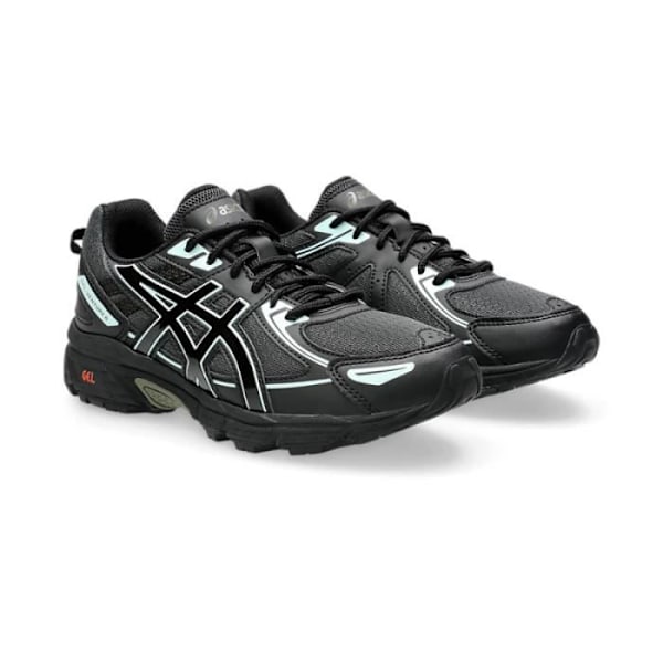 ASICS GEL-VENTURE 6 GS SORTE OG BLÅ SNEAKERS Svart 36