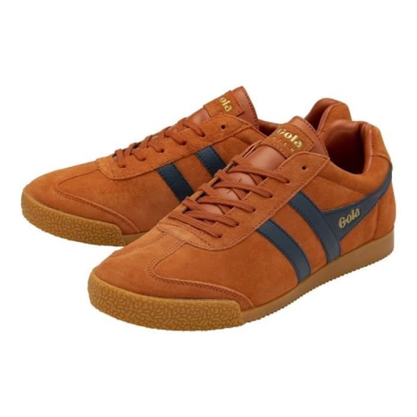 Sneakers - GOLA - HARRIER SUEDE - Orange - Flad hæl - Læder Orange 43