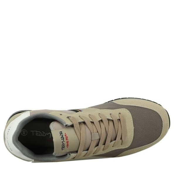 Sneakers - TEDDY SMITH - 071497 - Platt klack - Beige - Snören Beige 43