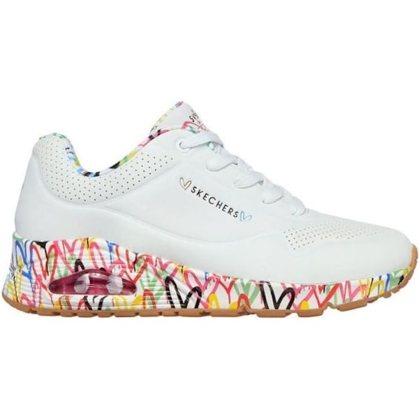 Modesneakers - SKECHERS - UNO LOVING LOVE - Dam - Vit - Kilklack Vit 39