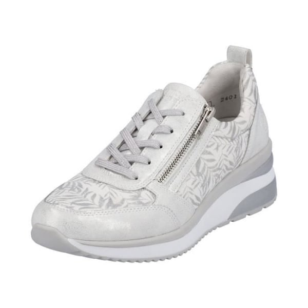 Sneakers - REMONTE - D2401 - Kilklack - Silver och vit - Spets- och dragkedja Pengar 40