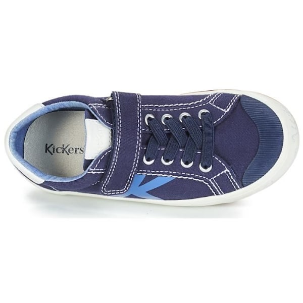 Low basketball - KICKERS - Gody - Boy - Canvas - Navy Blå 26