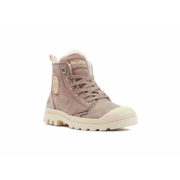 PALLADIUM Pampa Hi Zip Wl ankelstøvler til kvinder - Nubuck foret i uld - Brun-m - 37 Brun-m 38