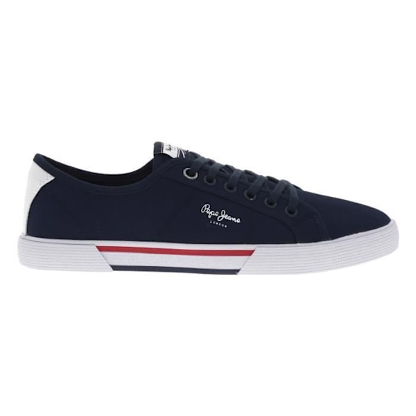 Pepe Jeans Blå lave sneakers - PEPE JEANS - Unisex - Snørebånd - Flade marinblå 42