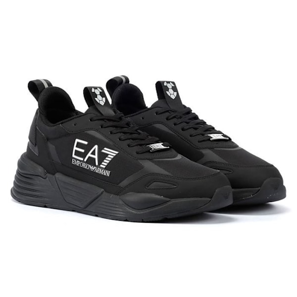 EA7 Ace Runner Exagon Black Sneakers för män - 42 EUR Svart 42