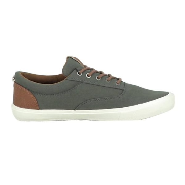 JACK & JONES Jfwvision Classic Mixed Mode Sneakers för män - Grå - Spetsar - Textil Grå 40