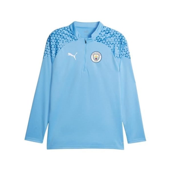 Manchester City Training Sweatshirt 2023/24 - sunset glöd/mörk marinblå - XL Solnedgångsglöd/mörk marinblå XS