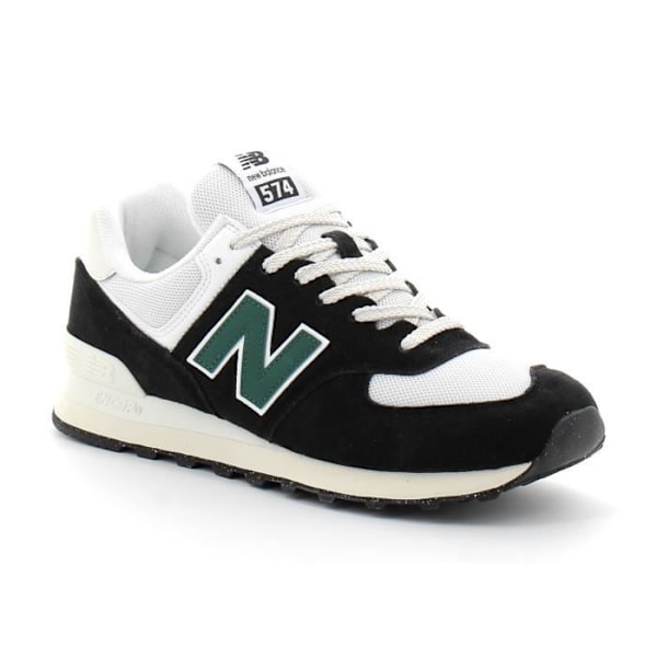 Sportskor för vuxna - NEW BALANCE - 574 Svart - Textil - Herr - Snören Svart vit 43