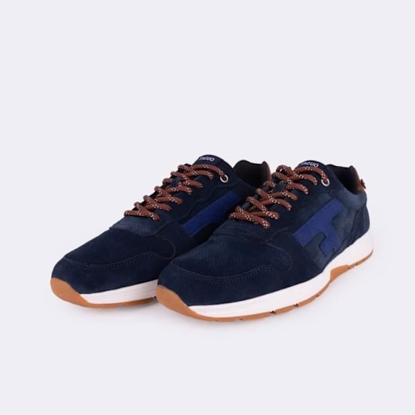 Suede sneakers - FAGUO - Oliven - Herrer - Snørebånd - Nav73 Nav73 44