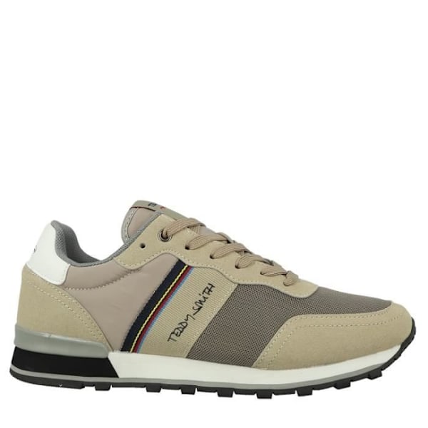 Sneakers - TEDDY SMITH - 071497 - Flad hæl - Beige - Snørebånd Beige 41