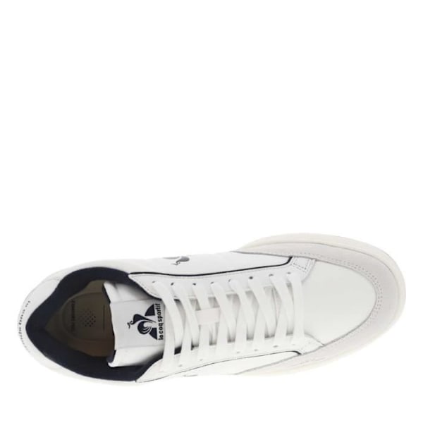 NOAH 2 lave sneakers i læder - LE COQ SPORTIF - Herrer - Snørebånd - Flade - Hvide - Hvide - 42