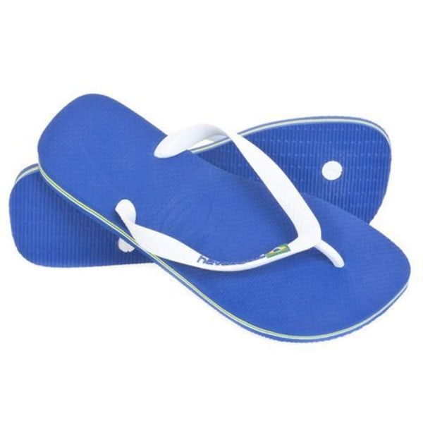 Brazil Logo Flip Flops - HAVAIANAS - Blandet - Blå - Dreng - Gummi Blå 45